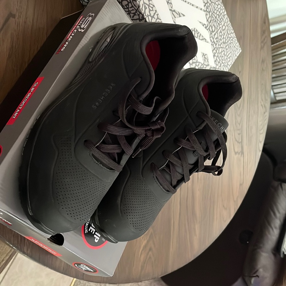 Skechers Composite Toe and Slip Resistant shoes